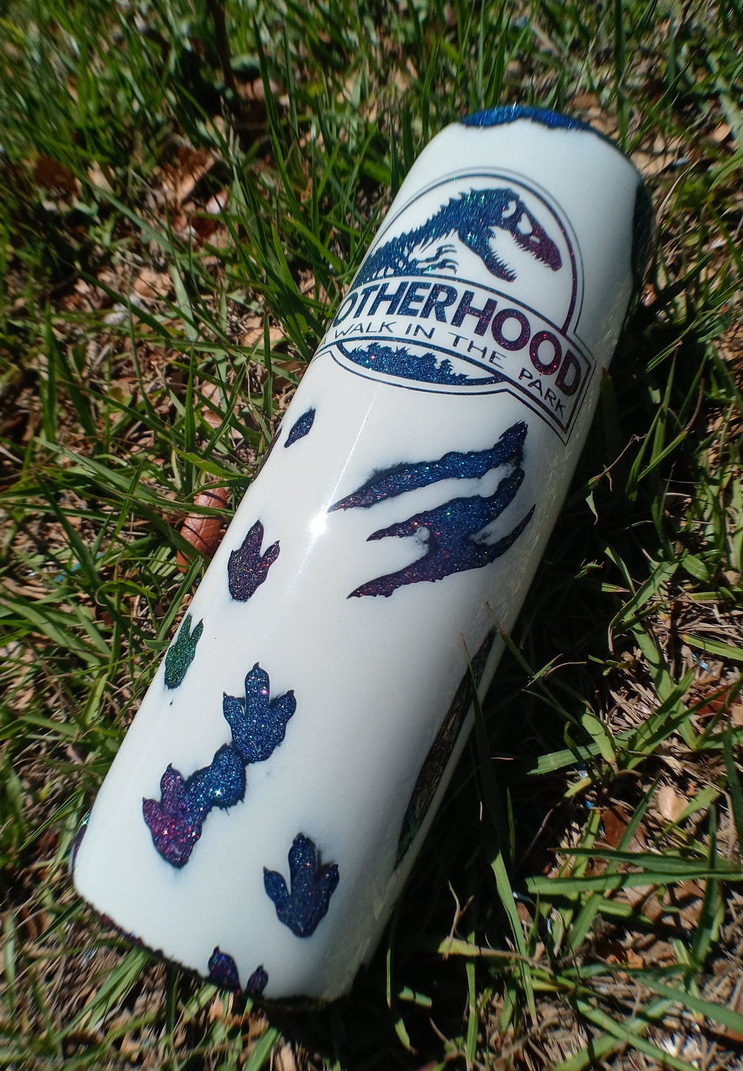 Motherhood is a walk in the park Tumbler