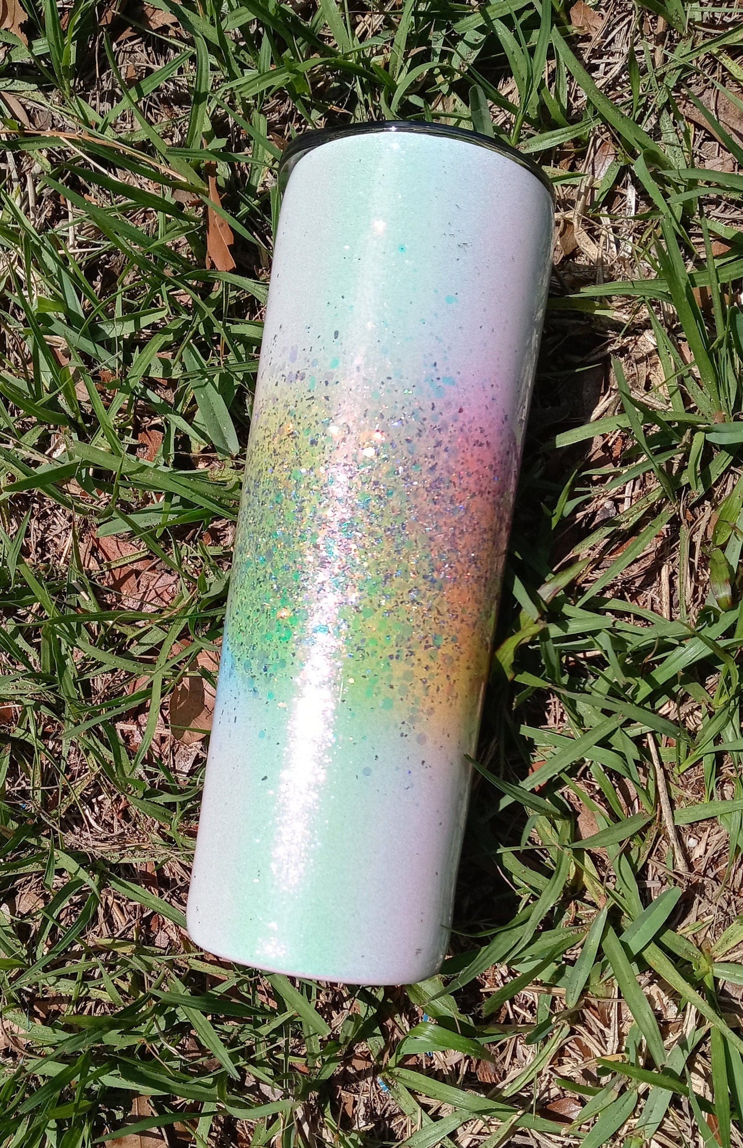 Pastel burst tumbler